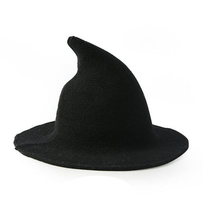 European And American Halloween Wool Wizard Hat Limorista