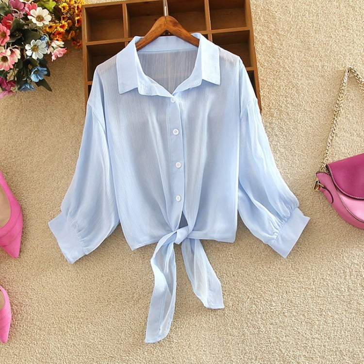 Students Wear A Small Shawl Outside The Air-conditioned Shirt Limorista