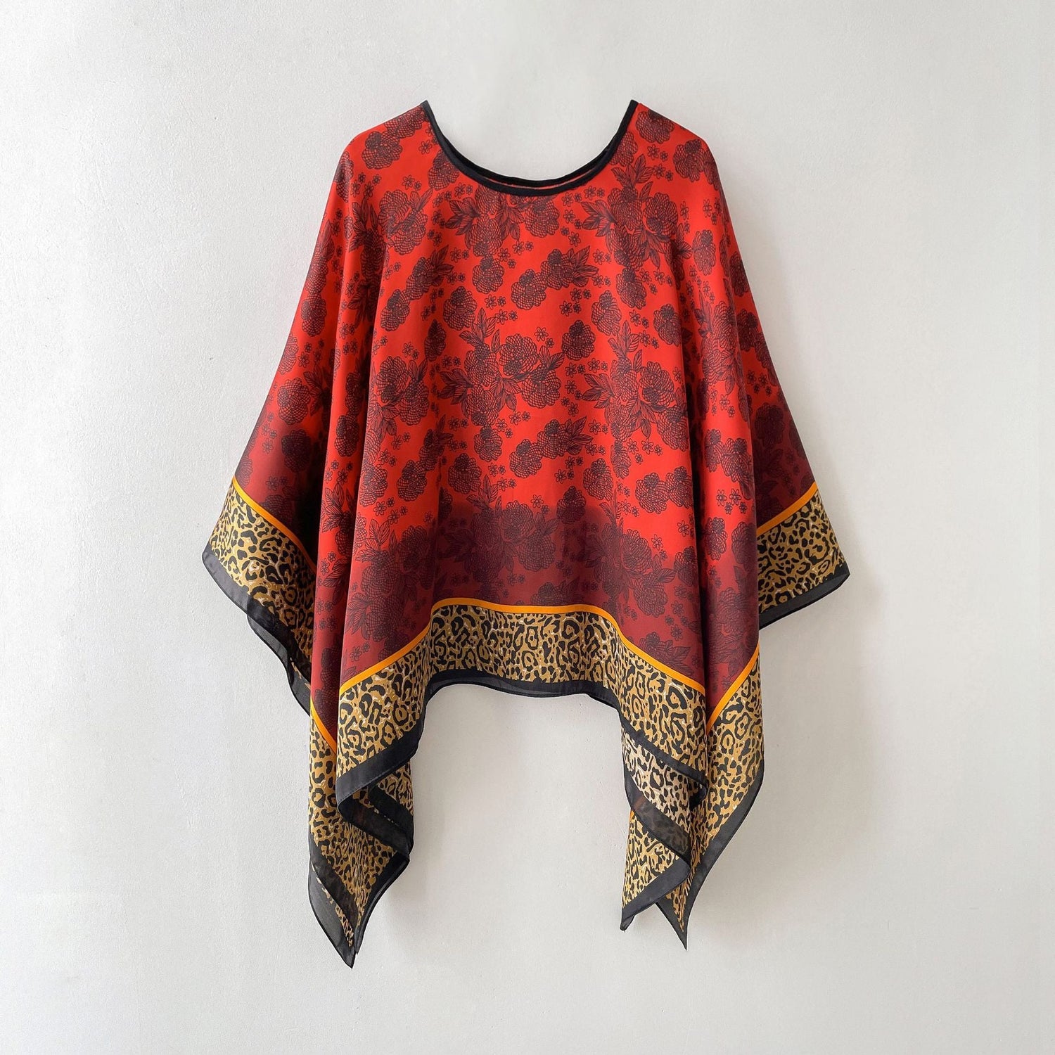Silk Scarf Artificial Silk Sunscreen Scarf For Women Pullover Shawl Limorista