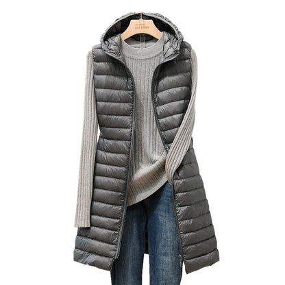 Fall Winter Hooded Korean Lightweight Down Jacket Limorista