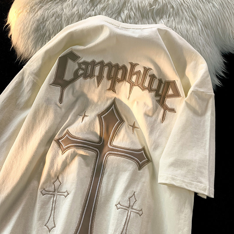 Printed Hip-hop Loose Couple Top Limorista