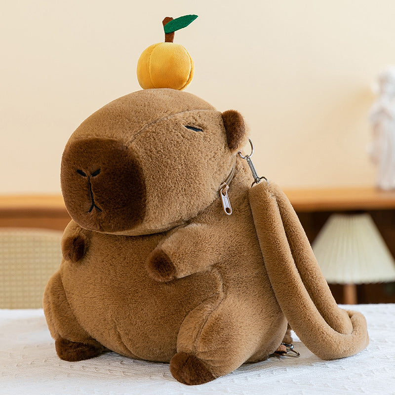Capybara Backpack Plush Toy Creative Backpack Limorista