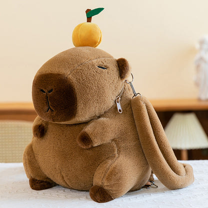 Capybara Backpack Plush Toy Creative Backpack Limorista