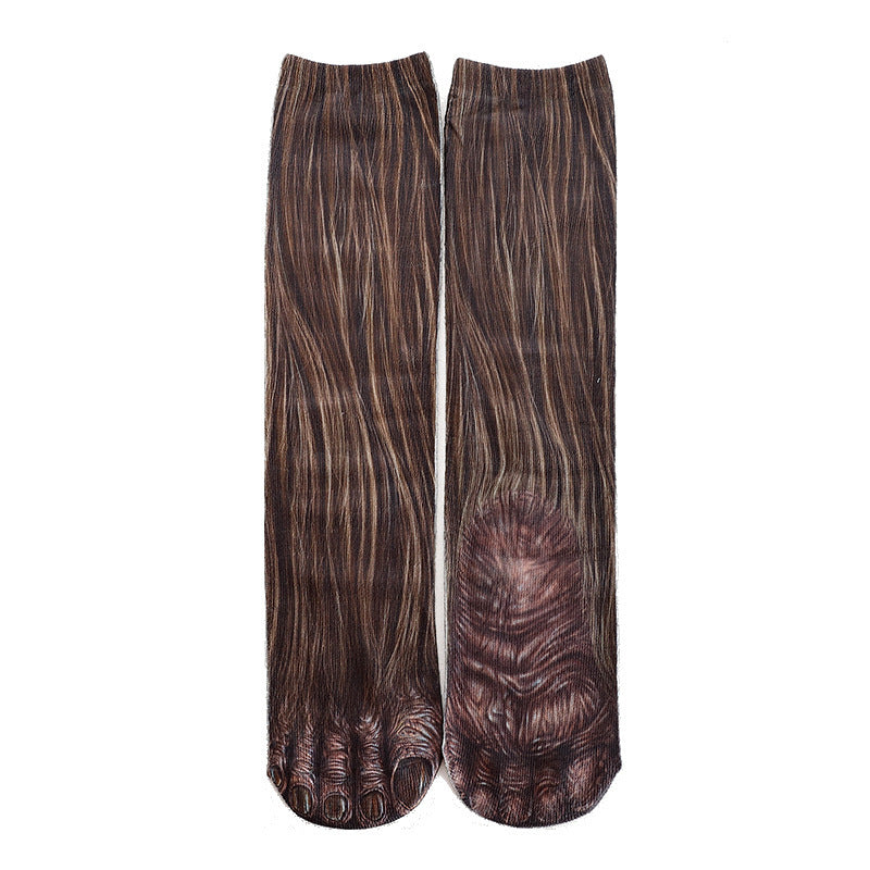 3D animal print socks Limorista