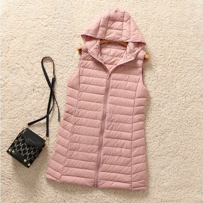 Fall Winter Hooded Korean Lightweight Down Jacket Limorista