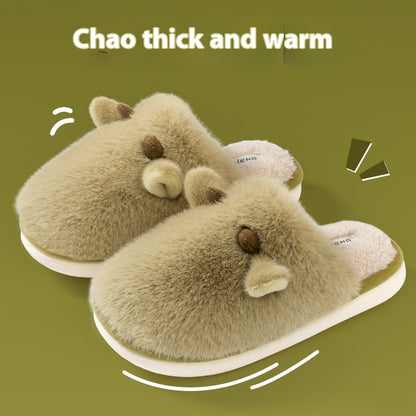 New Autumn And Winter Interior Home No-skid Floor Warm Shoes Limorista
