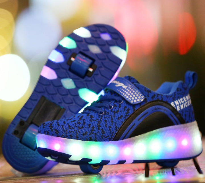 Ultra-light Luminous And Rechargeable Roller Skates Limorista