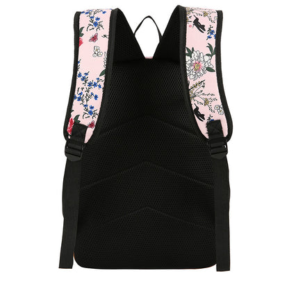 Casual Backpack Three-piece Large Capacity Student Schoolbag Japanese Style Limorista