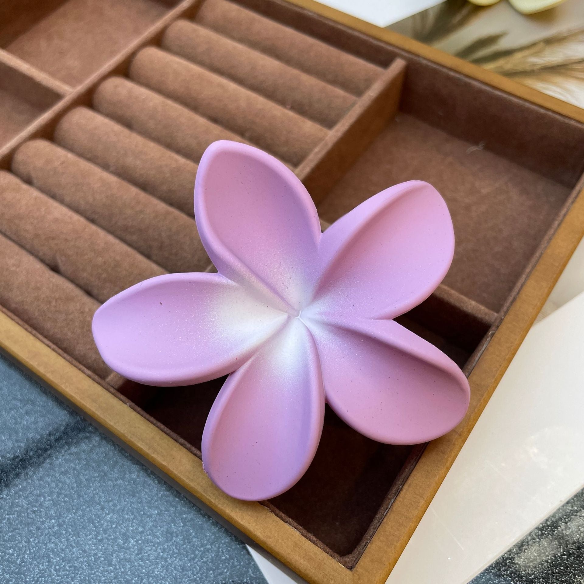 Flower Barrettes Women&