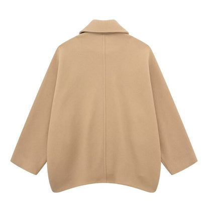 Ladies New Wool Blend Short Coat Limorista