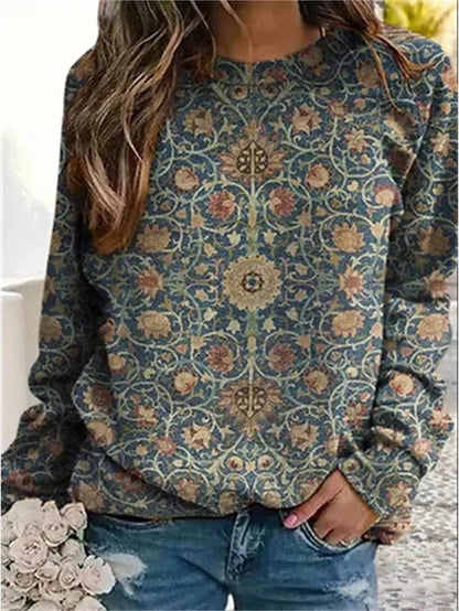 Floral Flower Fashion Women&