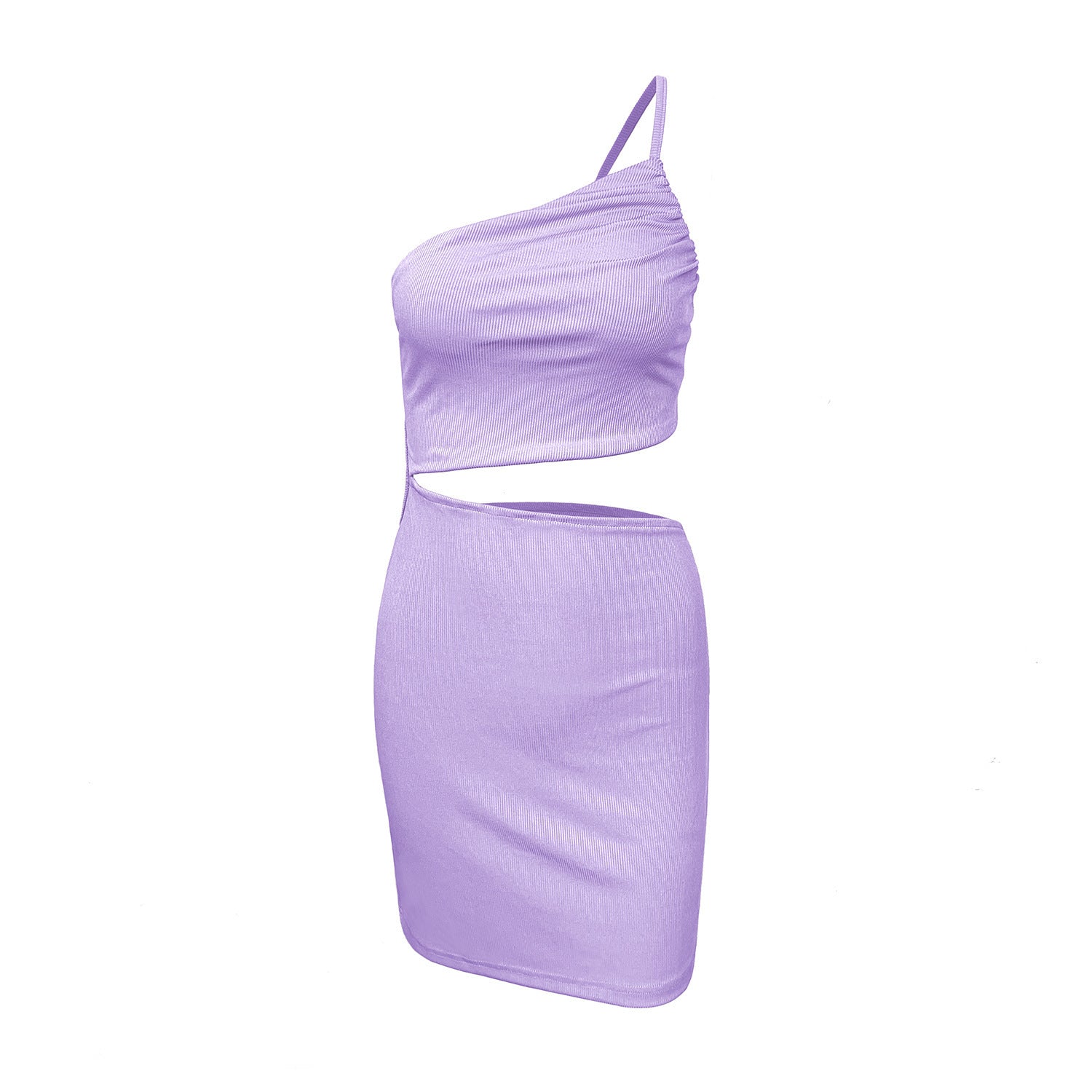 Design Sense Niche Shoulder Drawstring Dress Women Limorista
