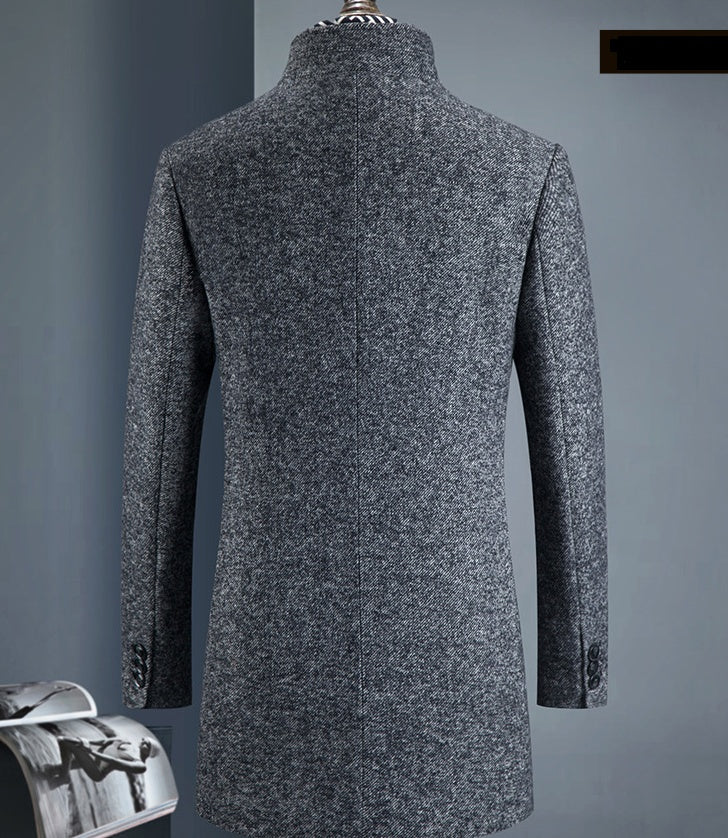 Winter wool thickened windbreaker man Limorista