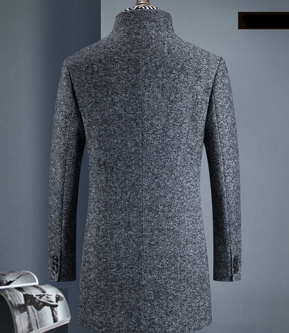 Winter wool thickened windbreaker man Limorista