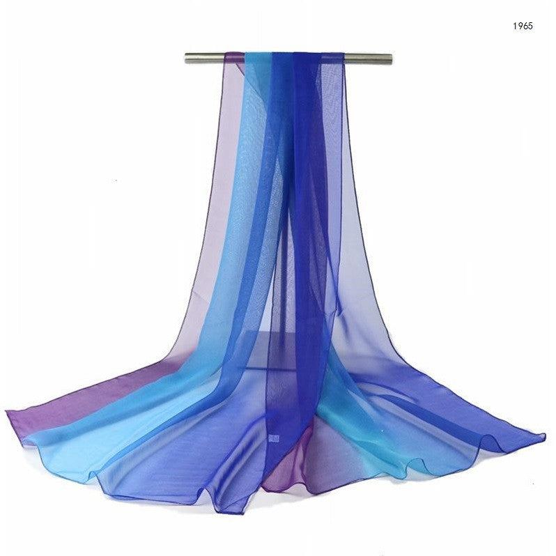 Gradient silk shawl Limorista