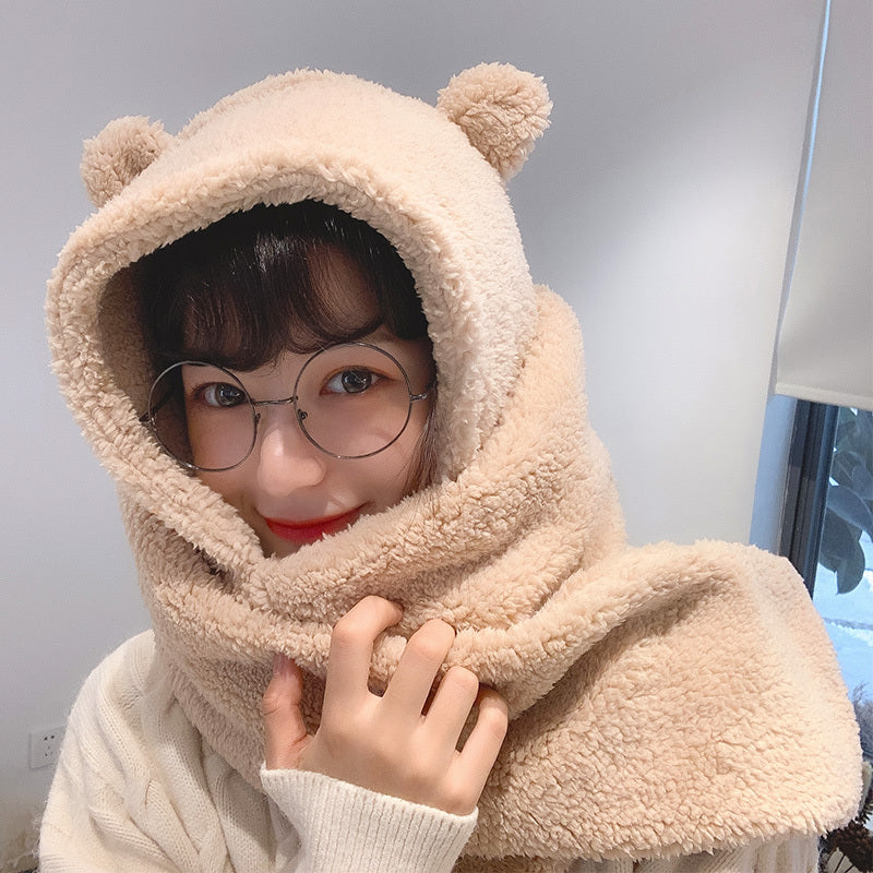 Bear ears scarf hat Limorista