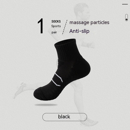 Running Exercise Towel Thickened Shock Absorption Non-slip Socks Limorista
