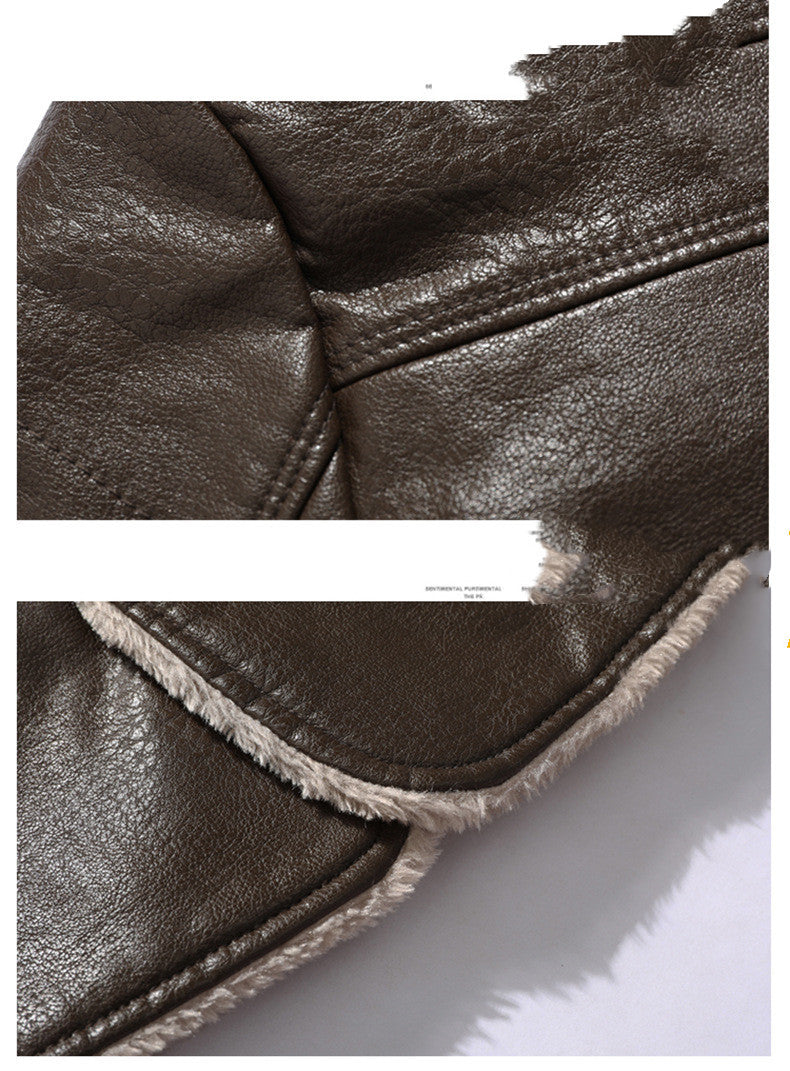 Plush Large Lapel Suit Fur Plush Jacket Men Limorista