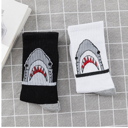 White autumn and winter tube tide socks European and American fashion personality female socks Limorista