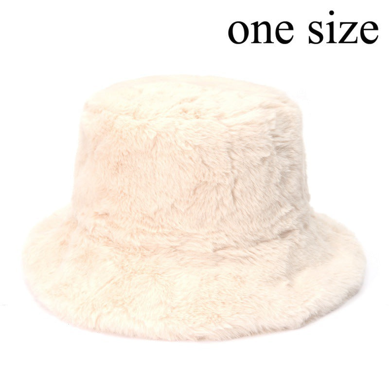 Cow Pattern Female Print Korean Fashion Plush Hat Limorista
