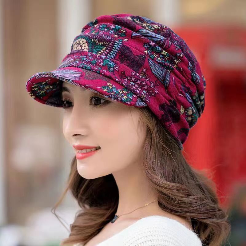 Female Korean Version Of A Hundred Soft Brim Hat Ethnic Wind Limorista