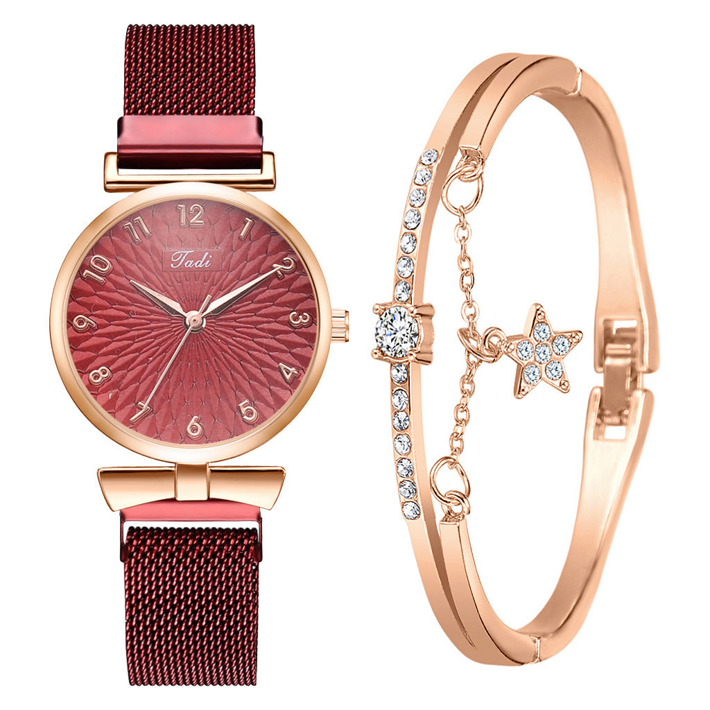 Fashion Mesh Strap Ladies Quartz Watch Limorista