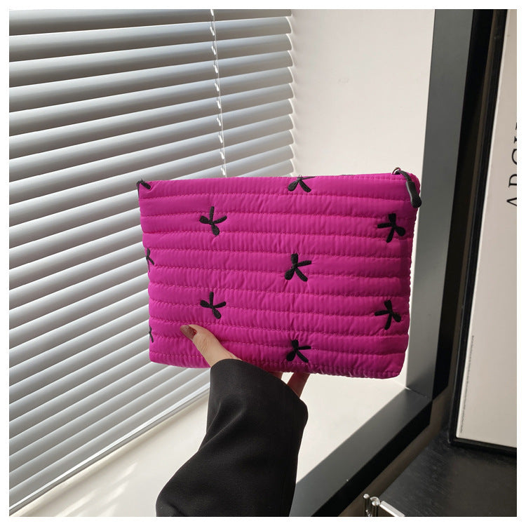 Oxford Cloth Butterfly Print Clutch For Women Limorista