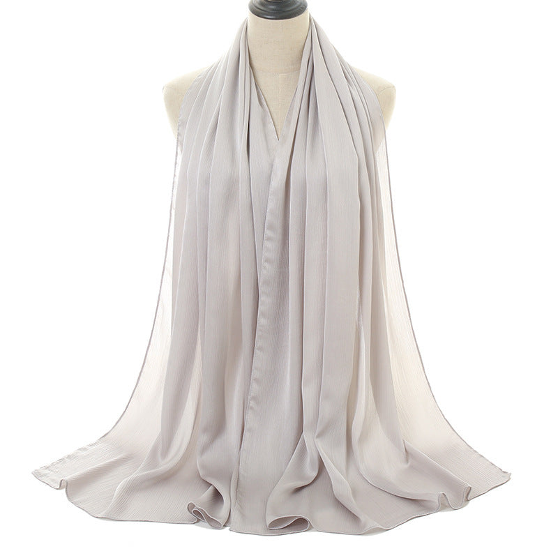Natural wrinkle monochromatic national headdress Limorista