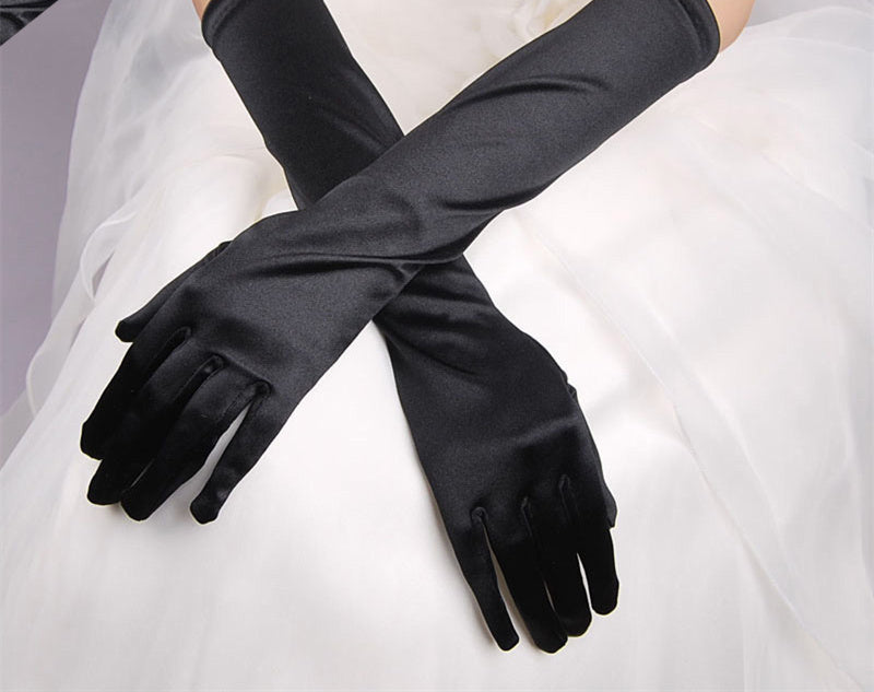 Bridal Gloves Wedding Dress Show Banquet Limorista