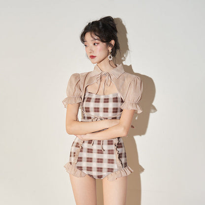 Hot Spring Vacation One Piece Swimsuit Female Limorista