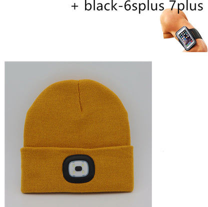 LED luminous knitted hat Limorista