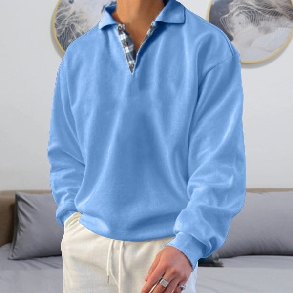 Season Long Sleeve V-neck Men&