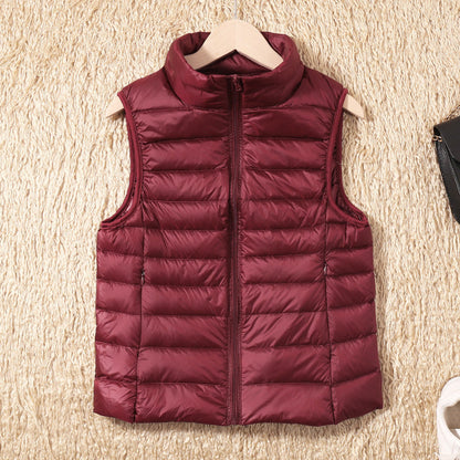 Lightweight down jacket women&