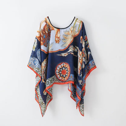 Pullover Shawl Outerwear Cover-up Multifunctional Scarf Limorista