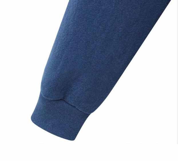 Hooded Long Sleeve Sweater Fleece Long Jacket Limorista
