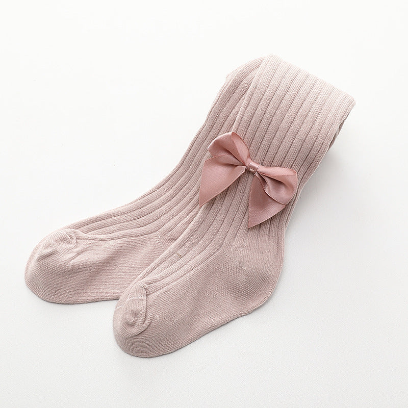 Baby tights with bow tie Limorista