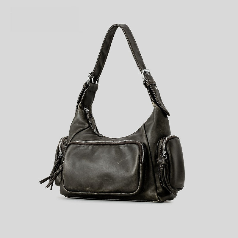 Special-interest Design Retro Large Capacity Shoulder Bag Limorista