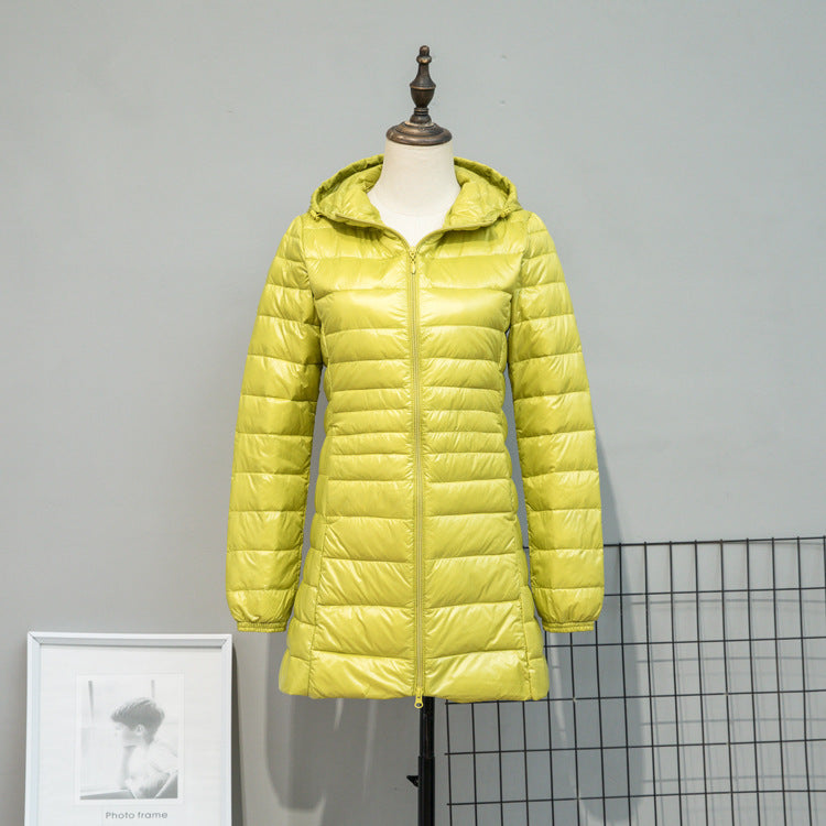 Autumn And Winter Lightweight Down Jacket Women&