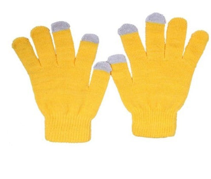 Touch screen gloves warm knit wool touch screen gloves winter touch gloves Limorista