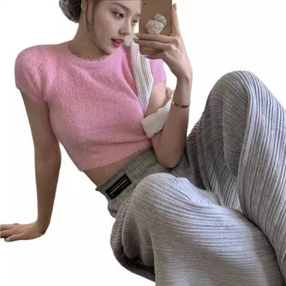 Short Sleeve Slim Fit Inner Wear Bottoming Shirt Limorista