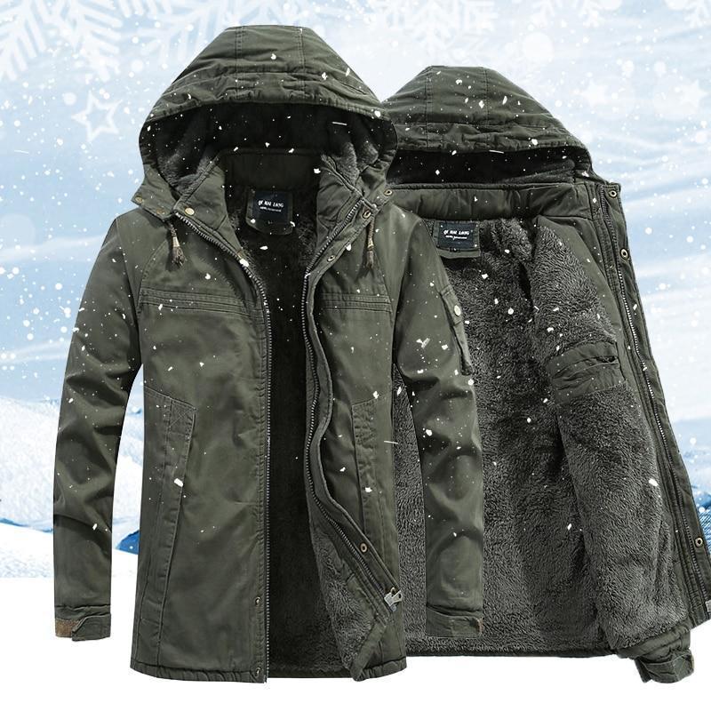 Hooded warm coat Limorista