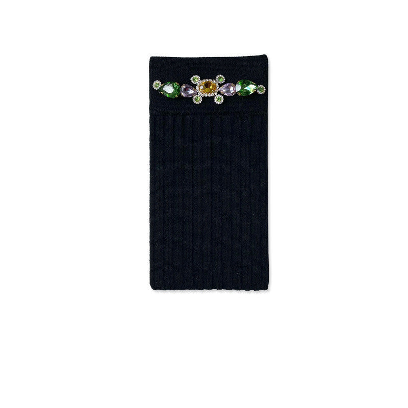 Rhinestone Crystal Long Socks Leg-knee Socks Limorista