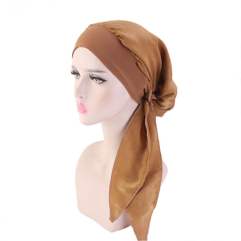 Stretch Hair Band Braid Hat Ethnic Style Fashion Scarf Muslim Ethnic Limorista