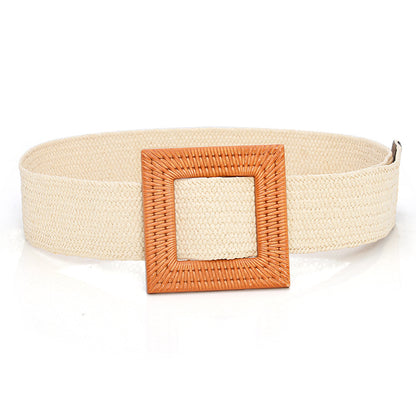 Bohemian Holiday Linen Woven Belt Limorista