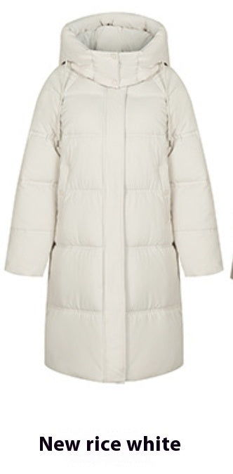 Long Over The Knee Thickened Hooded Jacket Limorista