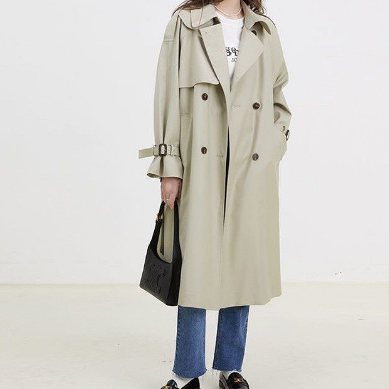 New Mid-length Trench Coat For Women Limorista
