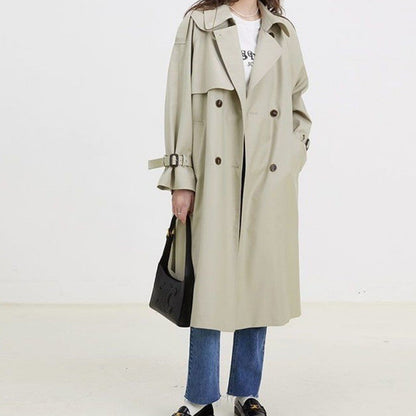 New Mid-length Trench Coat For Women Limorista
