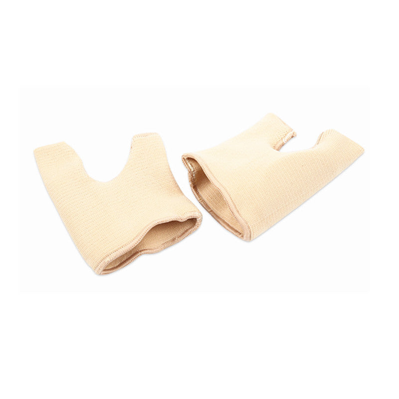 Forefoot Pad Silicone Belt Cloth U-shaped Pain Relief Three-hole Hallux Valgus Correction Big Toe Care Set Limorista