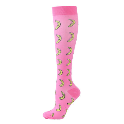 Sports Compression Socks Pattern Stretch Stockings Limorista