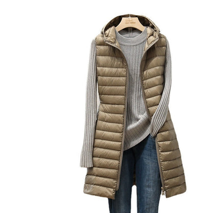 Fall Winter Hooded Korean Lightweight Down Jacket Limorista